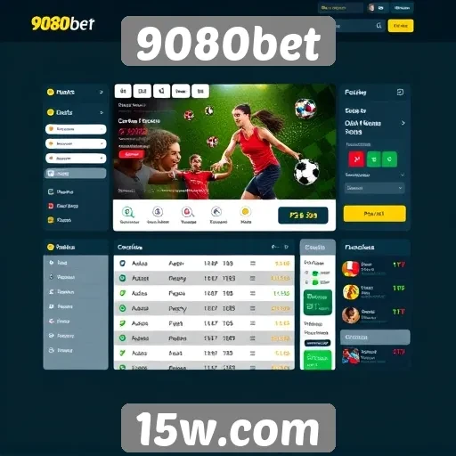 Interface e experiência do usuário no site 9080bet