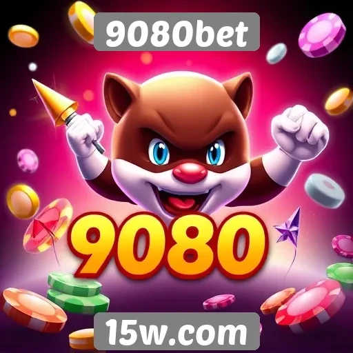 Variedade de jogos oferecidos na plataforma 9080bet